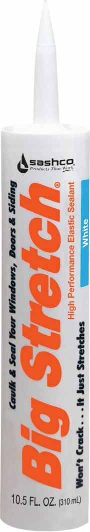 Sashco Big Stretch Caulk 10.5 oz (Case of 12)