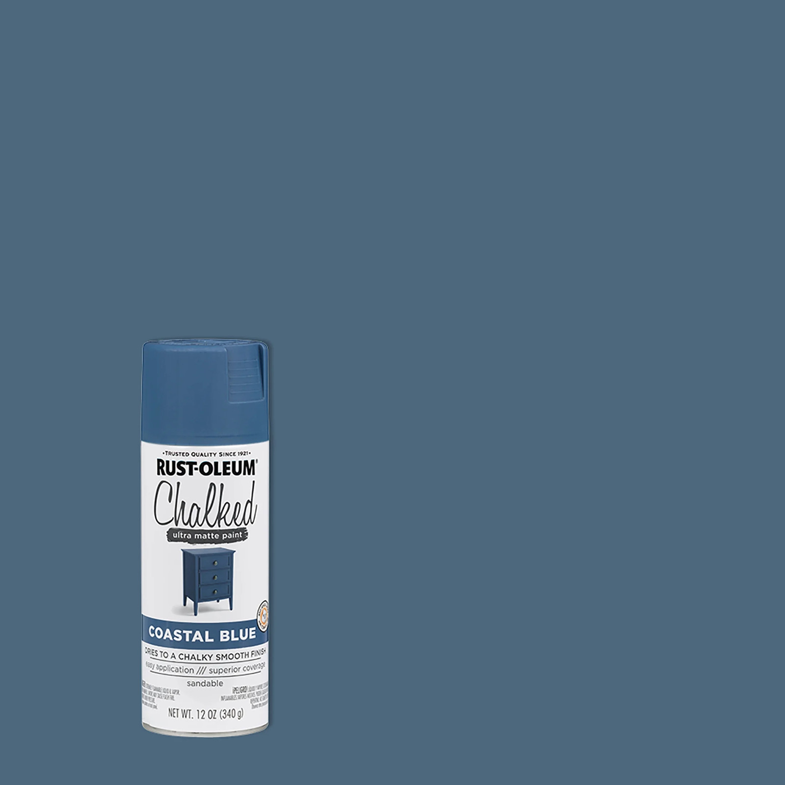 RUST-OLEUM CHALKED SPRAY PAINT Chalky Smooth Matte Finish—Choose Your Color