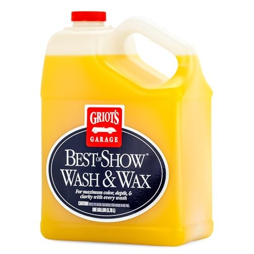 Best of Show Wash and Wax for Car Detailing and 128 Fl Oz (Pack of 1)