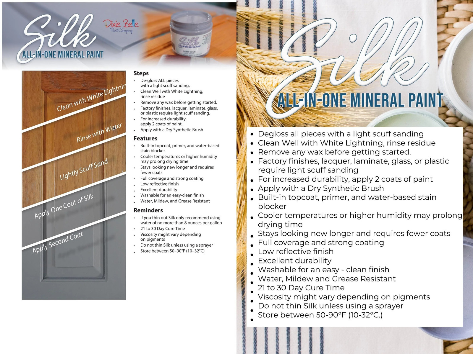 ENDLESS SHORE | Dixie Belle Silk Paint | off-white | Furniture Paint