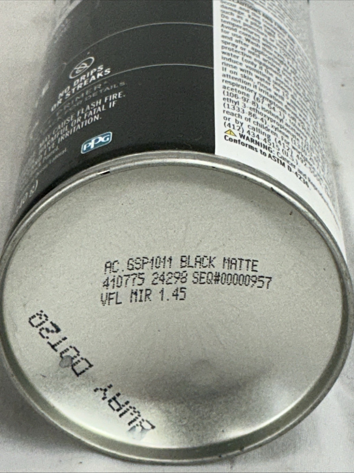 Glidden Master Finish 12 oz. Matte Black Paint Ultra-Durable Interior & Exterior