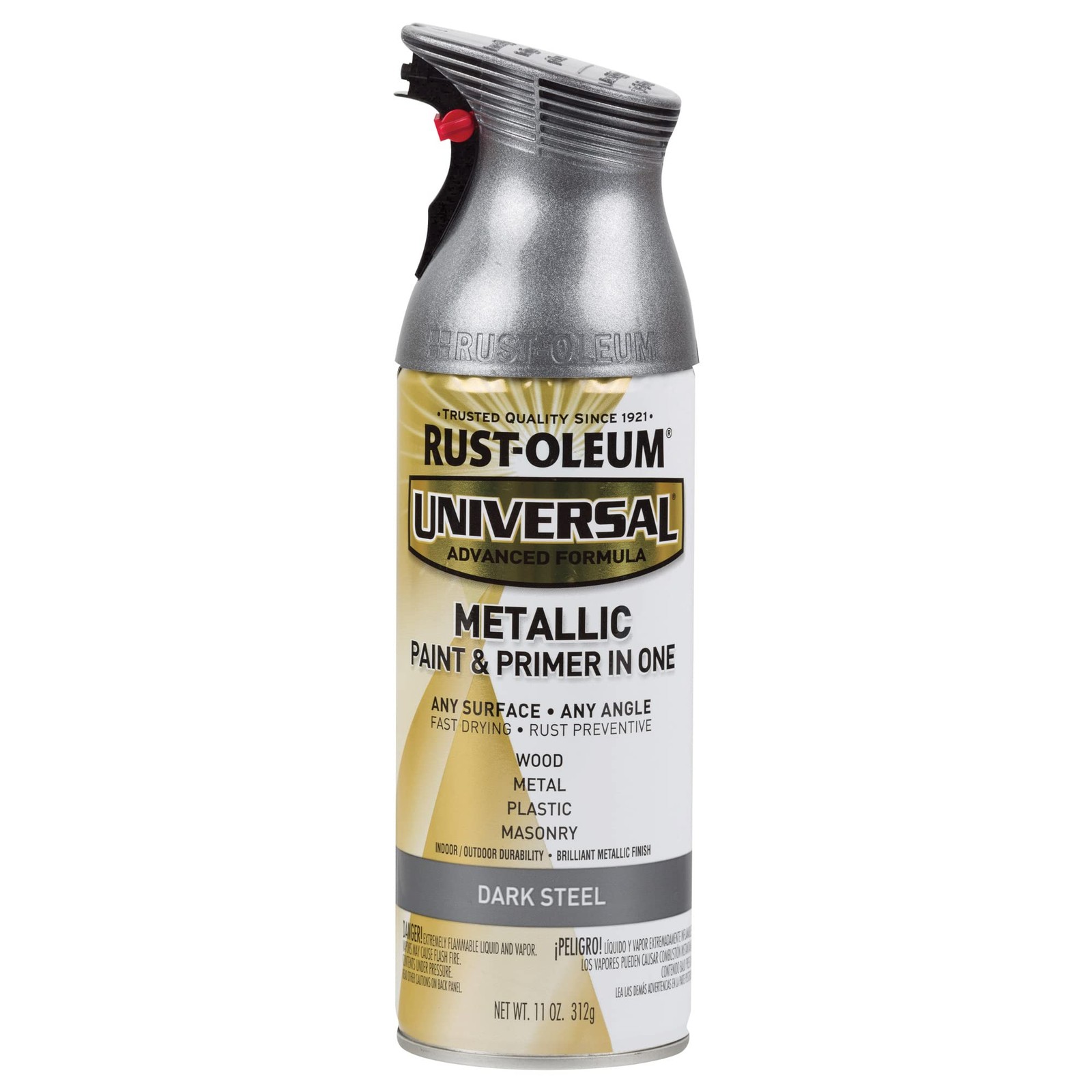 Rust Oleum Universal All Surface Dark Steel Paint And Primer 11 Ounce 1 Pack