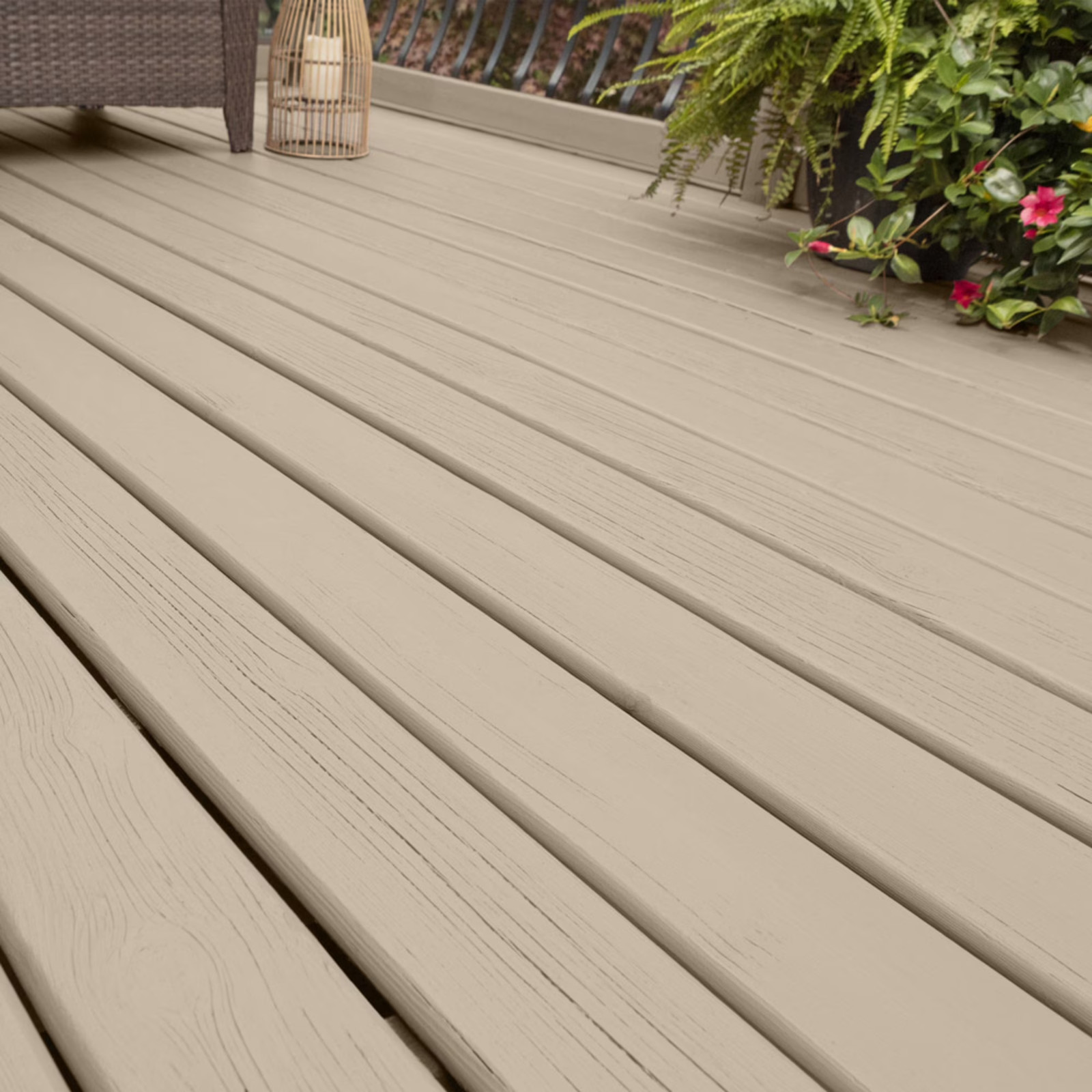 Glidden Glidden Porch, Floor Satin Interior/Exterior Paint, Summer Suede, 1 Gal