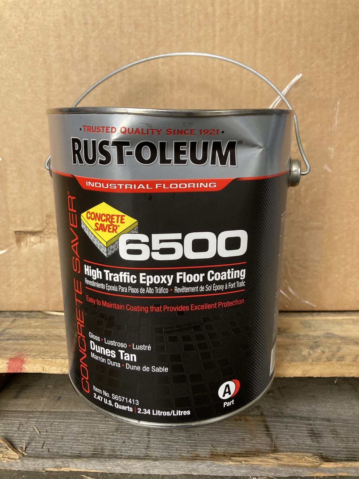 Rust-Oleum 6500 High Traffic Epoxy Floor Coating Part A – Dunes Tan