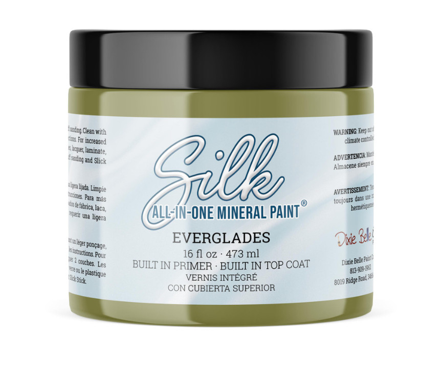 New Sealed Everglades Dixie Belle Silk All-in-One Mineral Paint 16oz