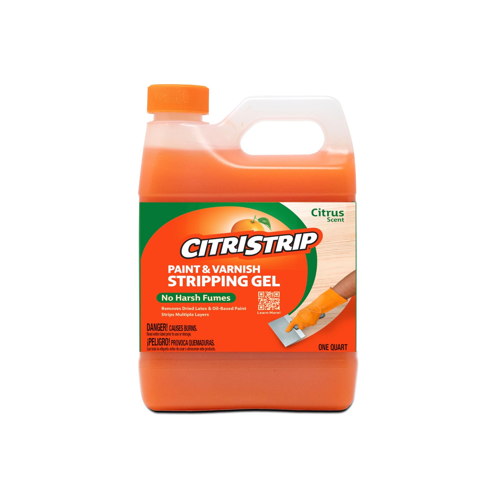Citristrip® Paint & Varnish Stripping Gel, 1 32 Fl Oz (Pack of 1), orange