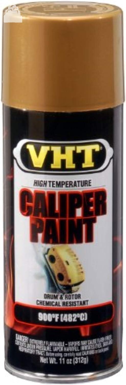 High-Temp Brake Caliper Spray Red Gold 11oz Auto Paint