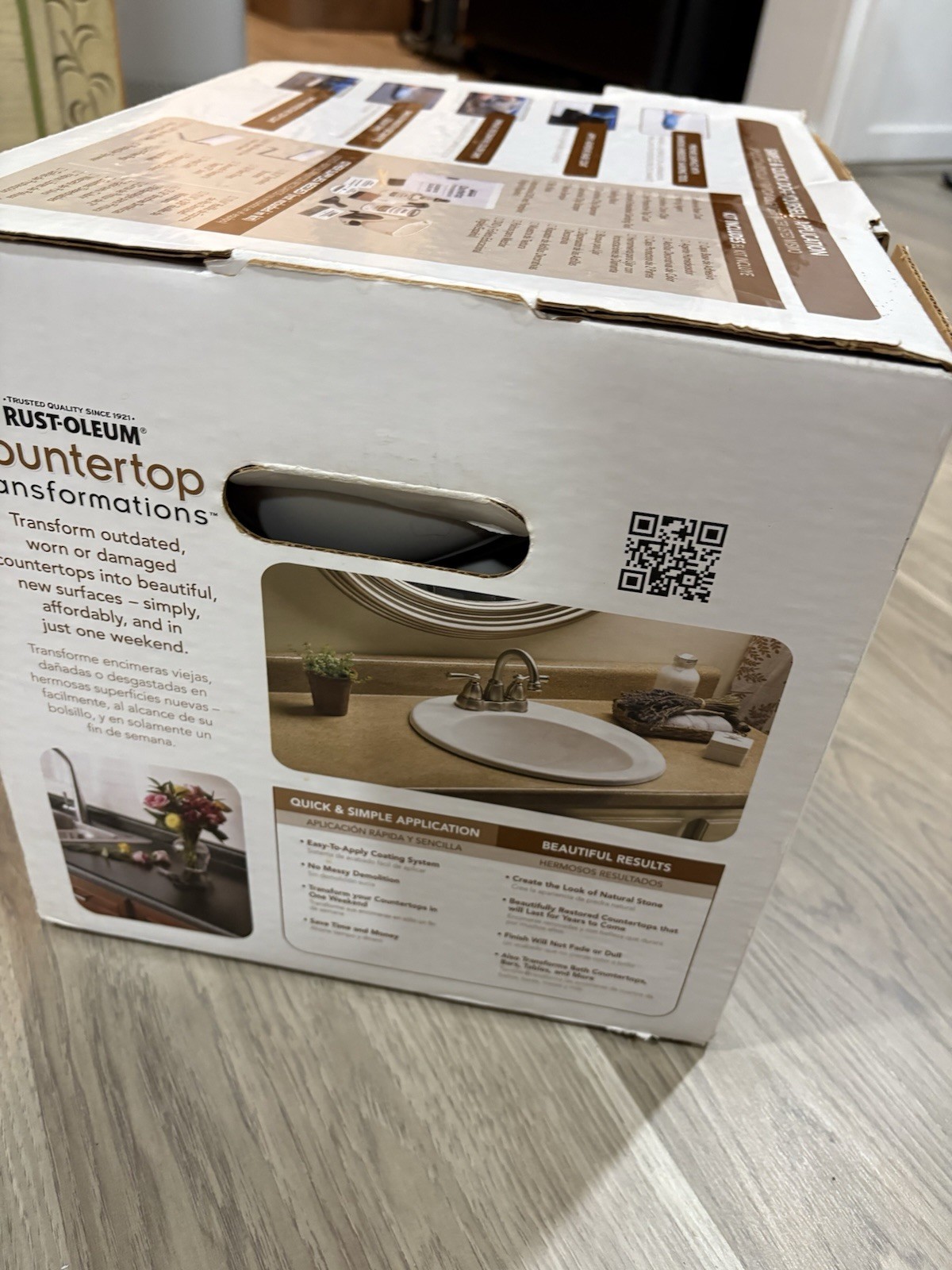 RUSTOLEUM DESERT SAND TRANSFORMATIONS COUNTERTOP REFINISHING SYSTEM ✨new