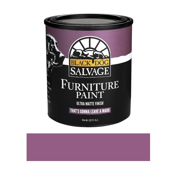 Furniture Paint, Purple “Gonna Leave A Mark”, Matte, Water Based, Low VOC