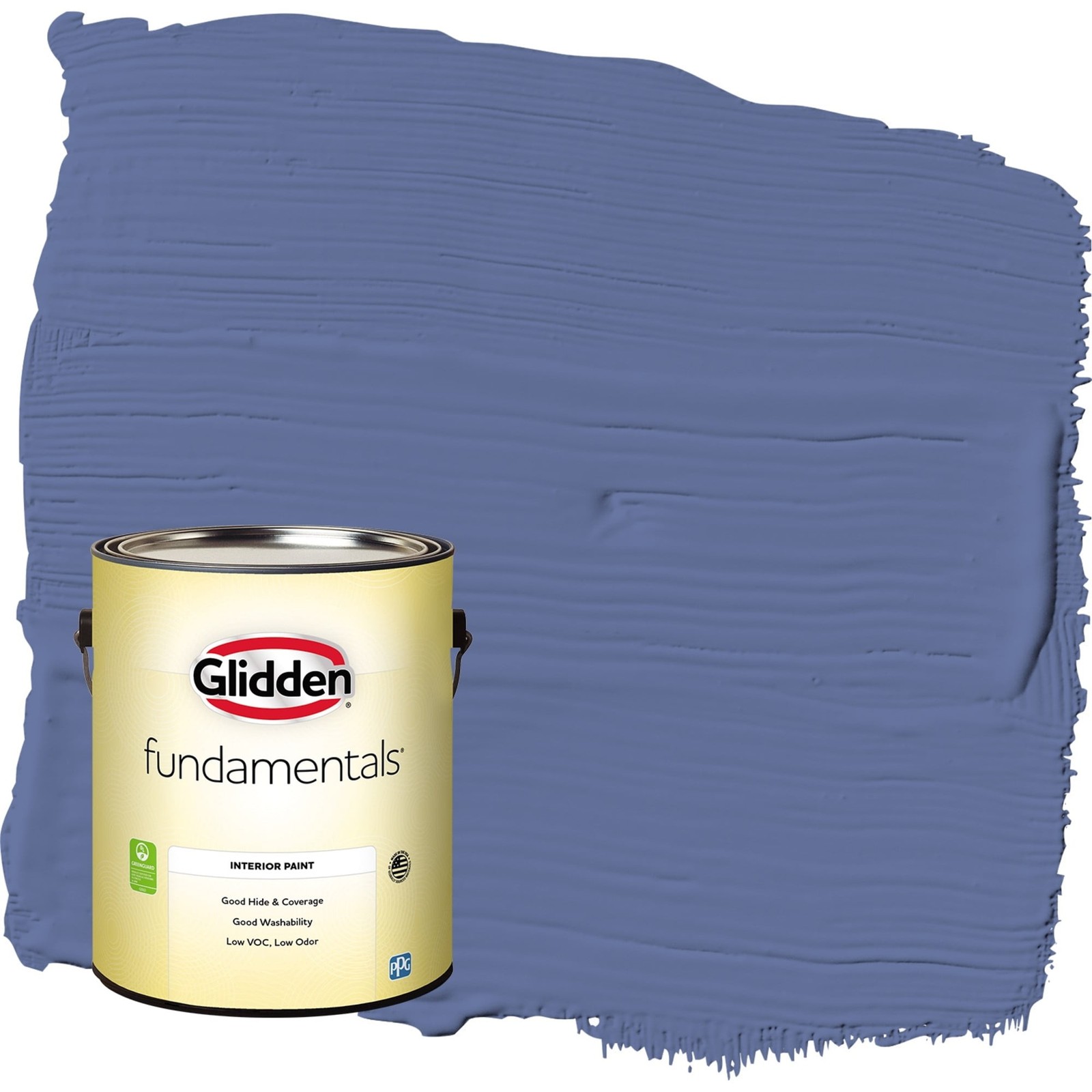 Fundamentals Blueberry Patch / Blue Eggshell Interior Paint 1 Gallon