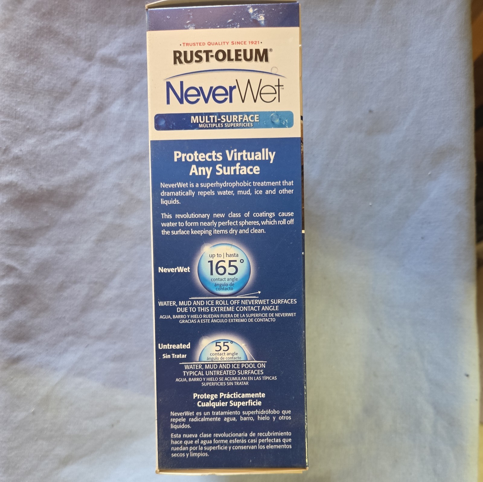 Never Wet Rust-Oleum Multi-Surface Liquid Repelling Treatment Kit Frosted Clear