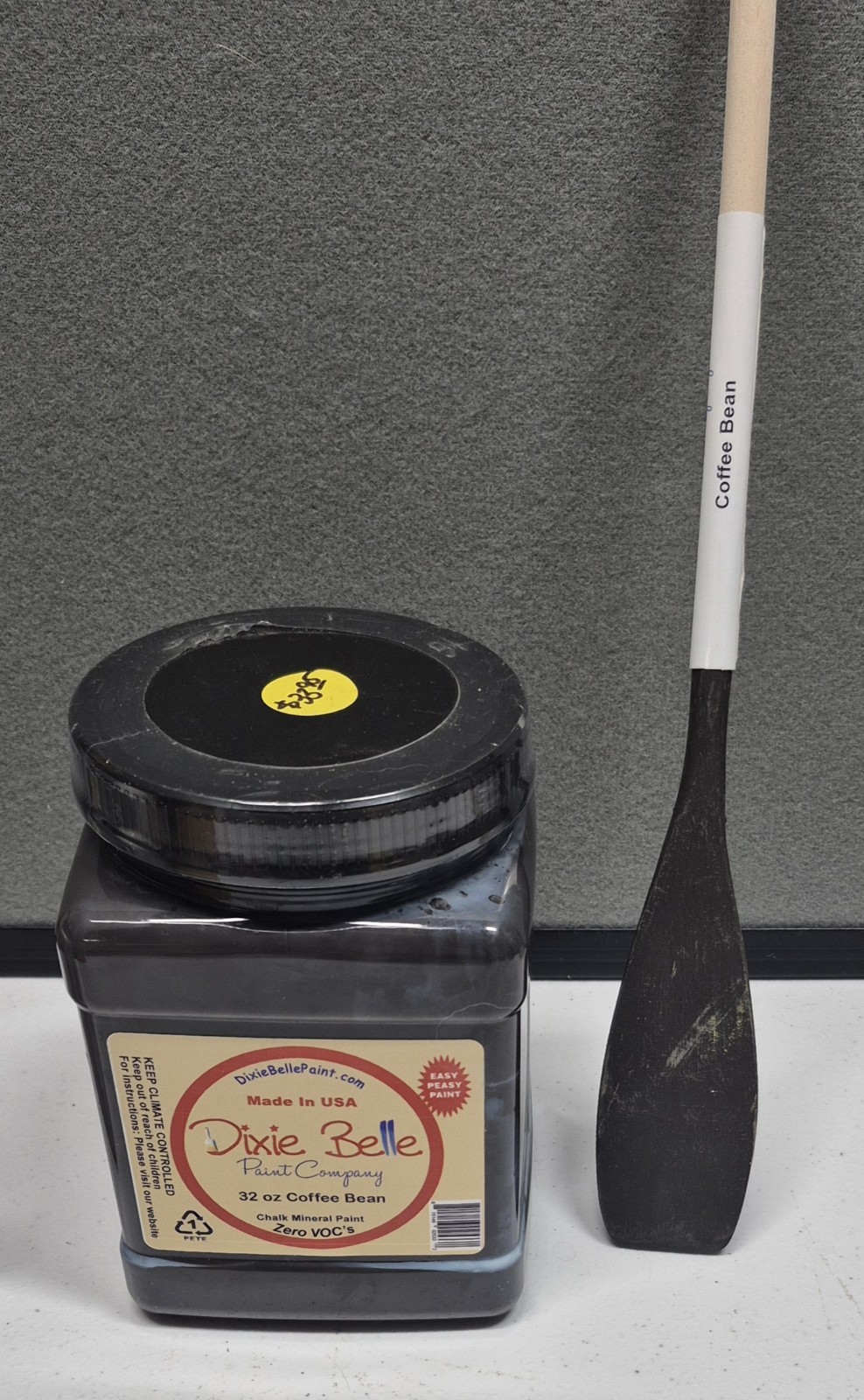Dixie Belle Paint Chalk Mineral Paint 32oz “Coffee Bean” Color New Furniture