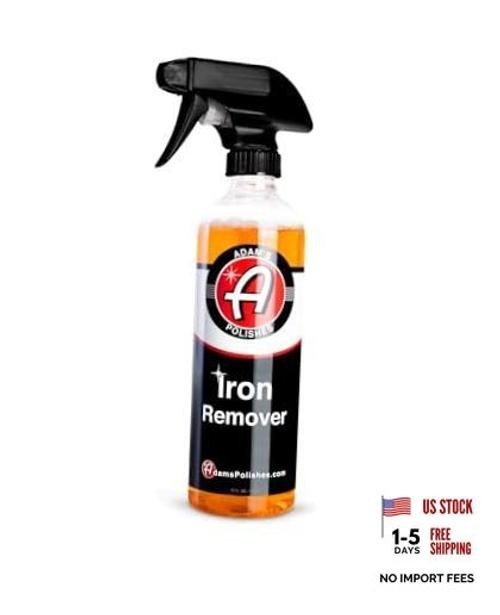 Adam’s Iron Remover (16oz) – Iron Out Fallout & Stop Rust Remover 16 fl. oz