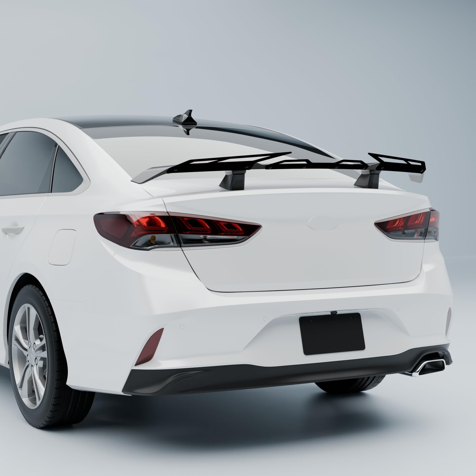 Rear Trunk Spoiler Wing Compatible with Hyundai Sonata Sedan 2011-2019 Access…