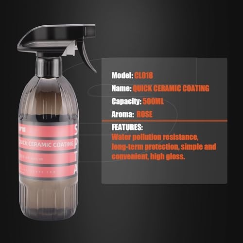 Quick Ceramic Paint Sealant, 16oz 500ml Coating Maximum Gloss & Shine ceramic
