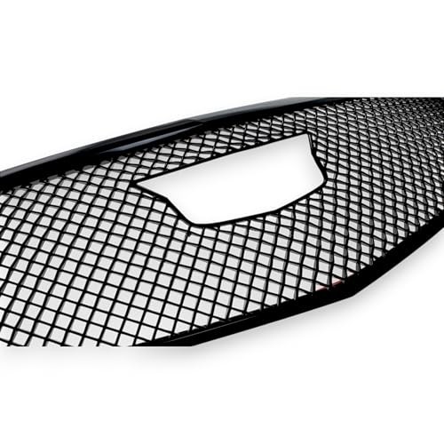 Front Hood Grille Overlay Cover Insert Accessory Compatible with 15-19