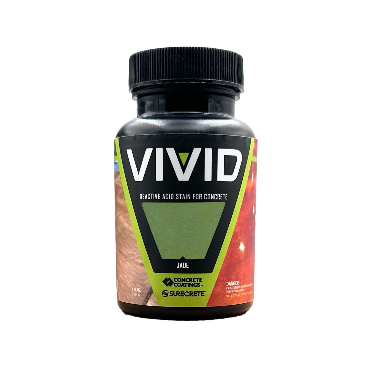 Vivid Acid Stain For Concrete Jade 4oz