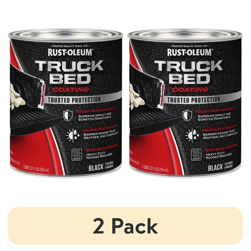 Automotive Universal Truck Bed Coating Flat Matte Stops Rust Durable Protection