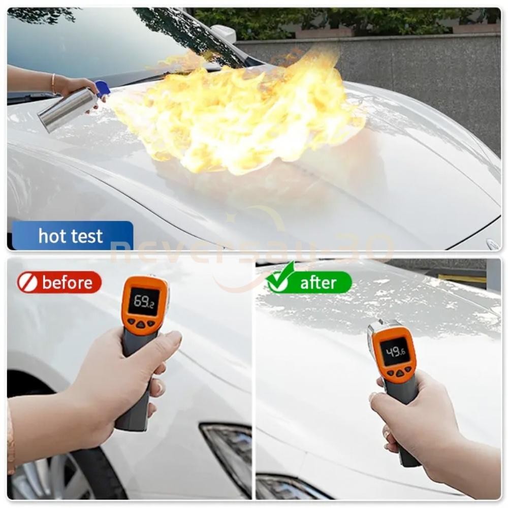 1/2/3X Car Coating Spray,New Quick Effect Coating Agent Spray w/Sponge and Cloth