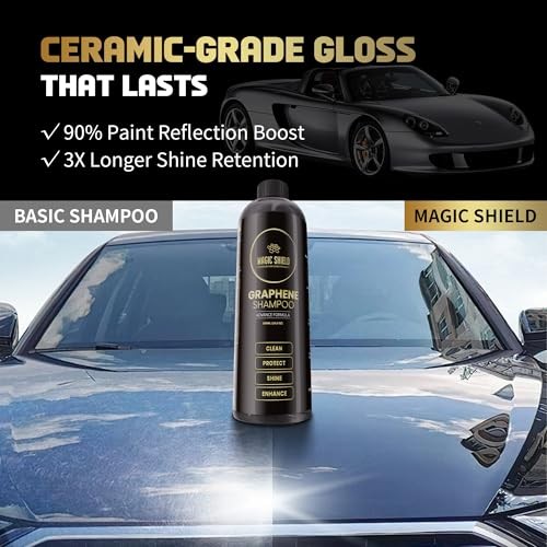 Graphene Shampoo – pH Neutral Car Wash | Advanced Hydrophobic & SiO2