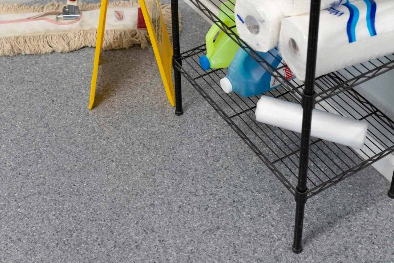 Versatile 1/4″ Natural Stone Look Floor Coating Flakes for Garages & Showrooms