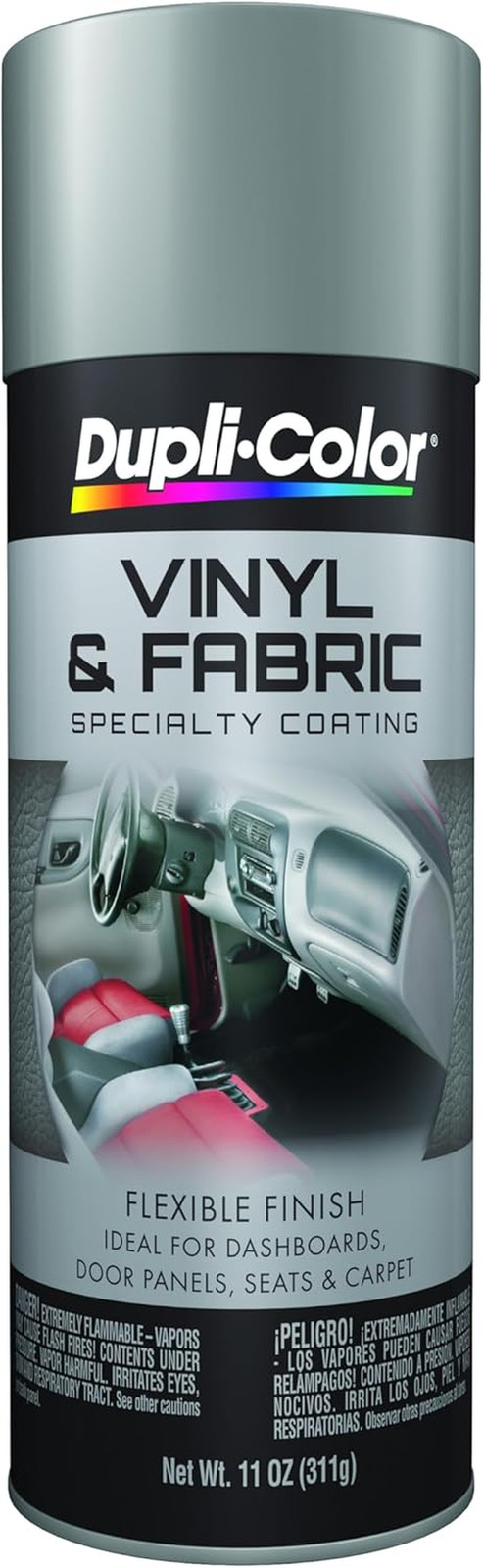 HVP109 Vinyl and Fabric Coating Spray Paint – Medium Gray – 11 Oz A