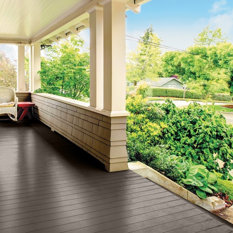 Durable Porch Floor Paint Scratch Resistant Fast Drying Easy Application 3031F01