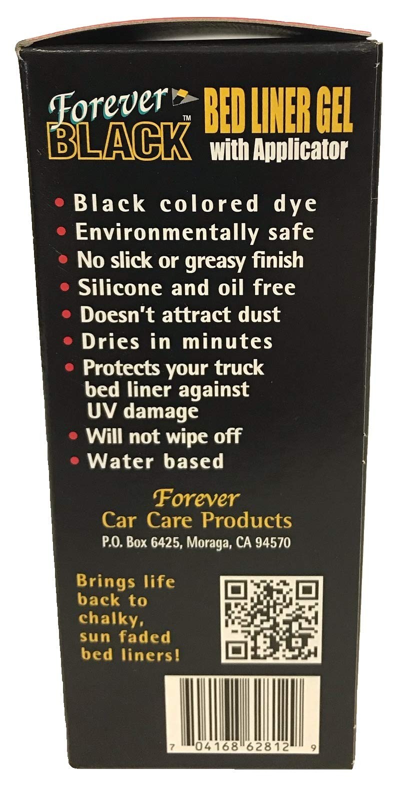 Forever Truck Bed Liner Gel Durable Protective Coating Black