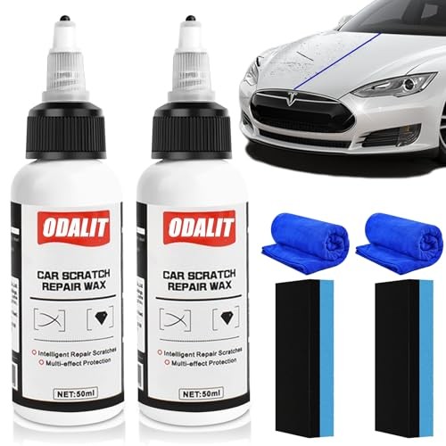 2025 New Odalit Ultimate Paint Restorer,V-Vaxy Car Scratch Repair Wax,Car