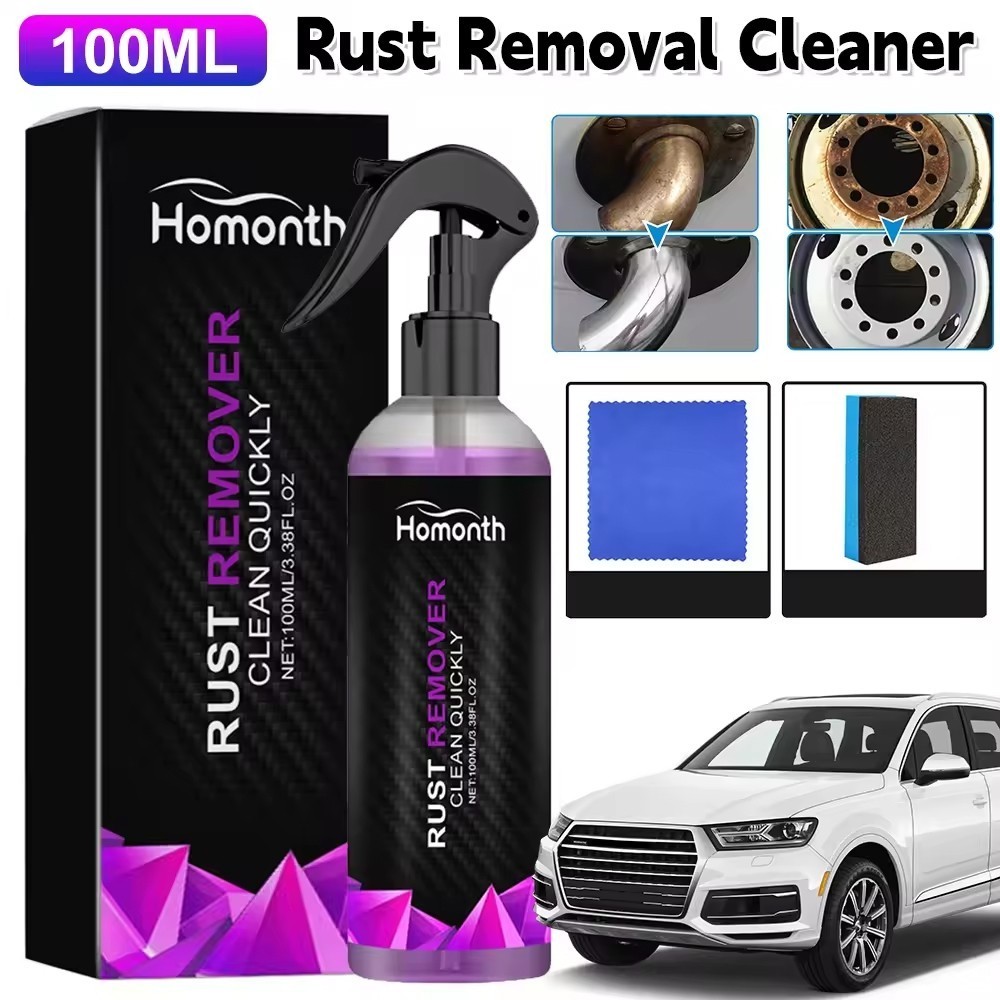 Multi-Purpose Car Rust Removal Spray Rust Remover Rust Inhibitor Derusting Spray