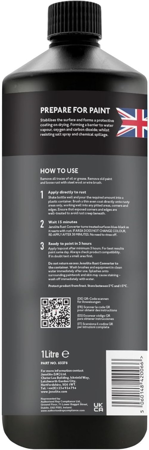 Industrial-Strength Rust Converter 33.8 oz