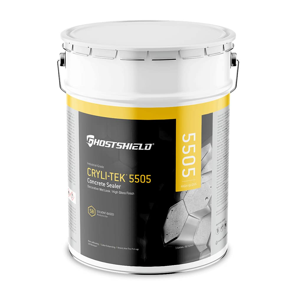Cryli-Tek 5505-5 Gallons Solvent Based Acrylic High Gloss Wet Look Water Repelle