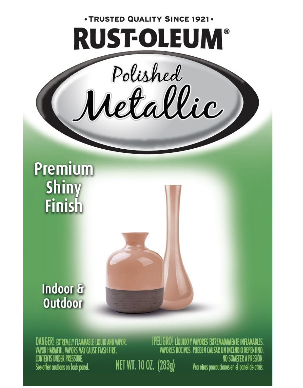 Rust-Oleum Specialty Polished Metallic Spray Paint, Rose Gold, 10 Oz.