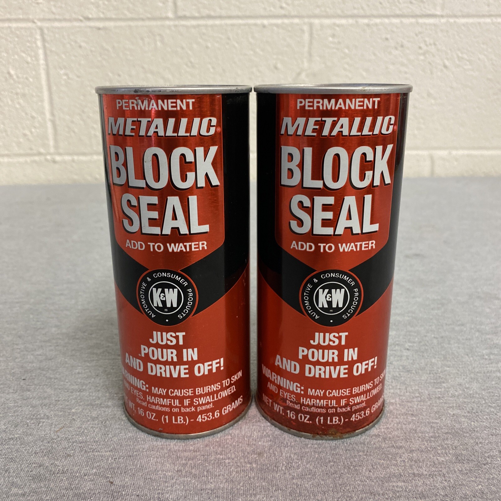 CRC K&W 401016 Block Seal Permanent Metallic Block & Radiator Seal – 32oz