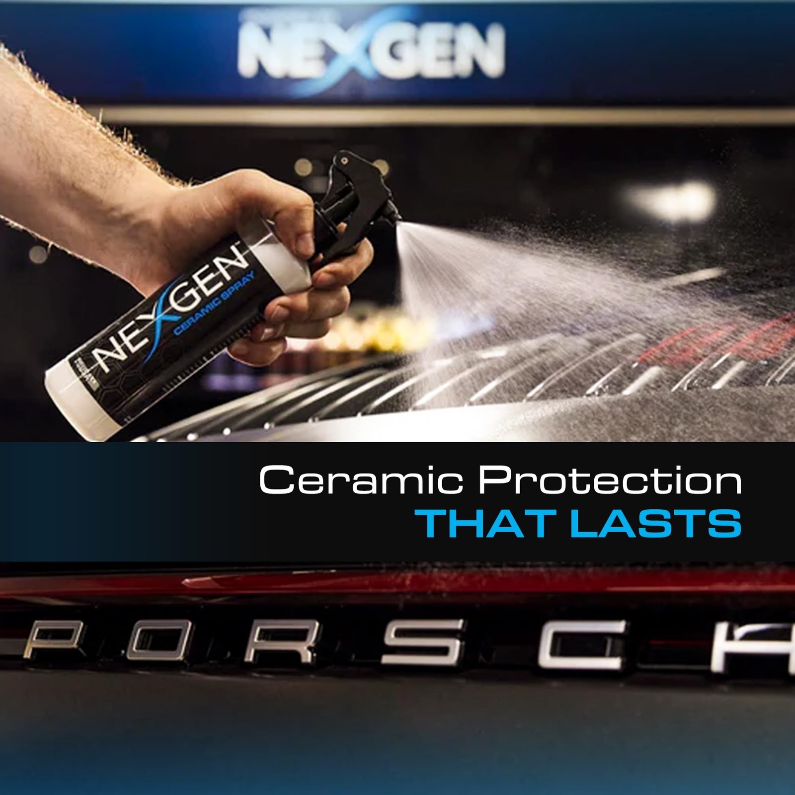Nexgen Ceramic Spray Silicon Dioxide 8oz for Cars RVs Motorcycles Boats ATVs