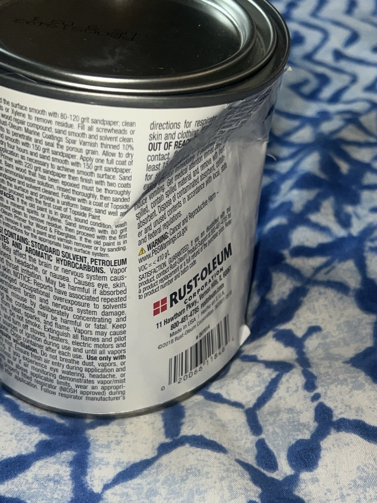 Rust-Oleum 207014 Marine Coatings Wood and Fiberglass Primer