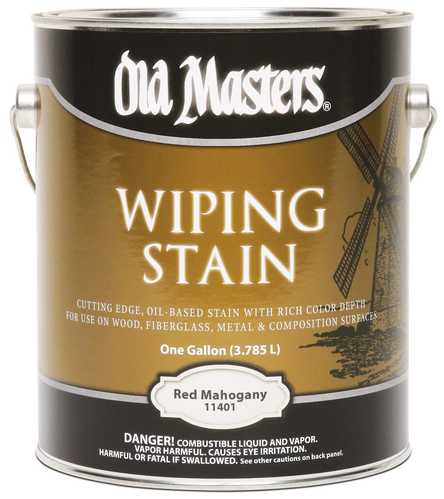 OLD MASTERS 11401 WIP Stain, Red Mahogany