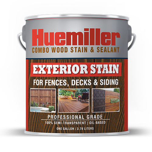 Huemiller Wood Stain & Sealant for Fences, Decks & Siding