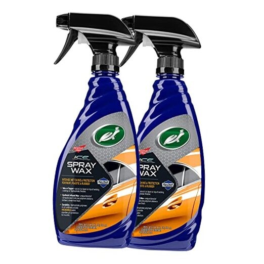 53878 ICE Spray Wax, Ultimate High Shine Wax Finish, For Use on Car Paint,