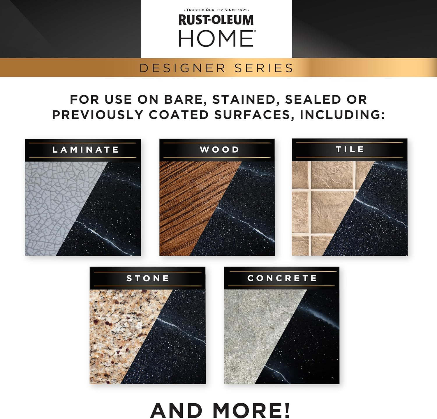 396945 HOME Designer Series Marble Countertop Coating Kit | No Stripping Sanding