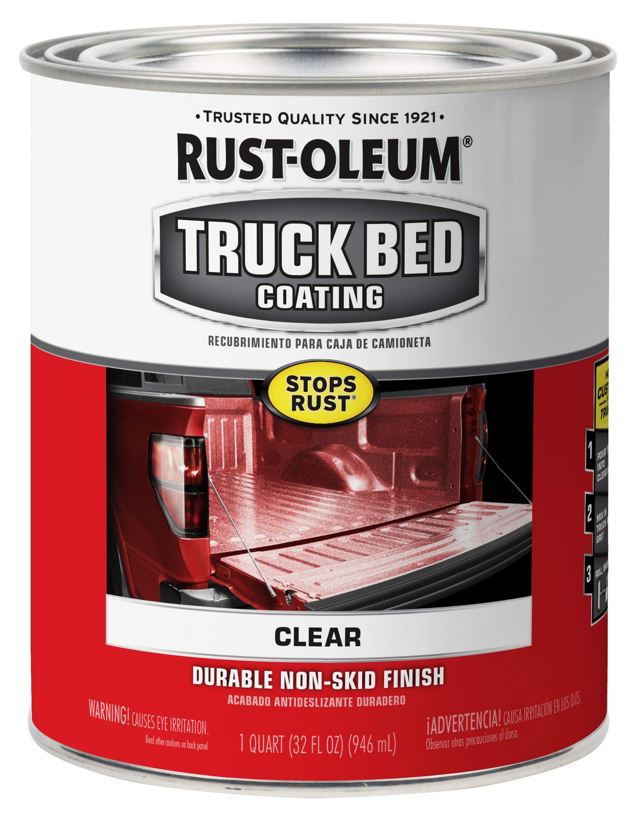 Rust Oleum Truck Bed Coating Durable Clear Paint Fast Dry Protective Finish 4…