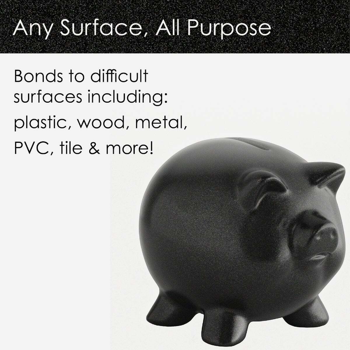 Fusion Primer and Spray Paint, Textured, Black, 12 oz, Aerosol Can