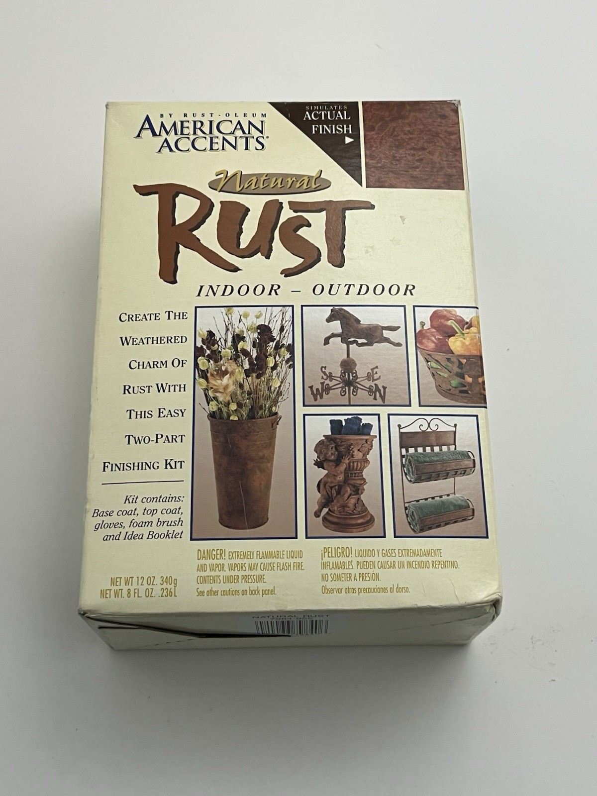 Rust-Oleum American Accents – Natural Rust Indoor/Outdoor Paint Kit Read