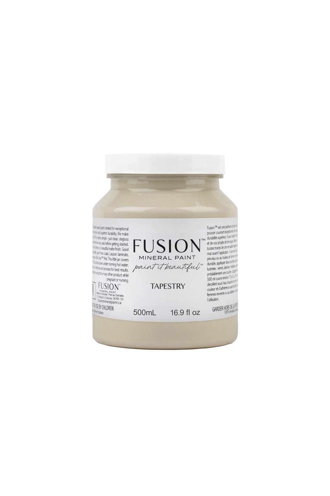 Fusion Mineral Paint Tapestry 500ml Jar DIY Furniture Paint
