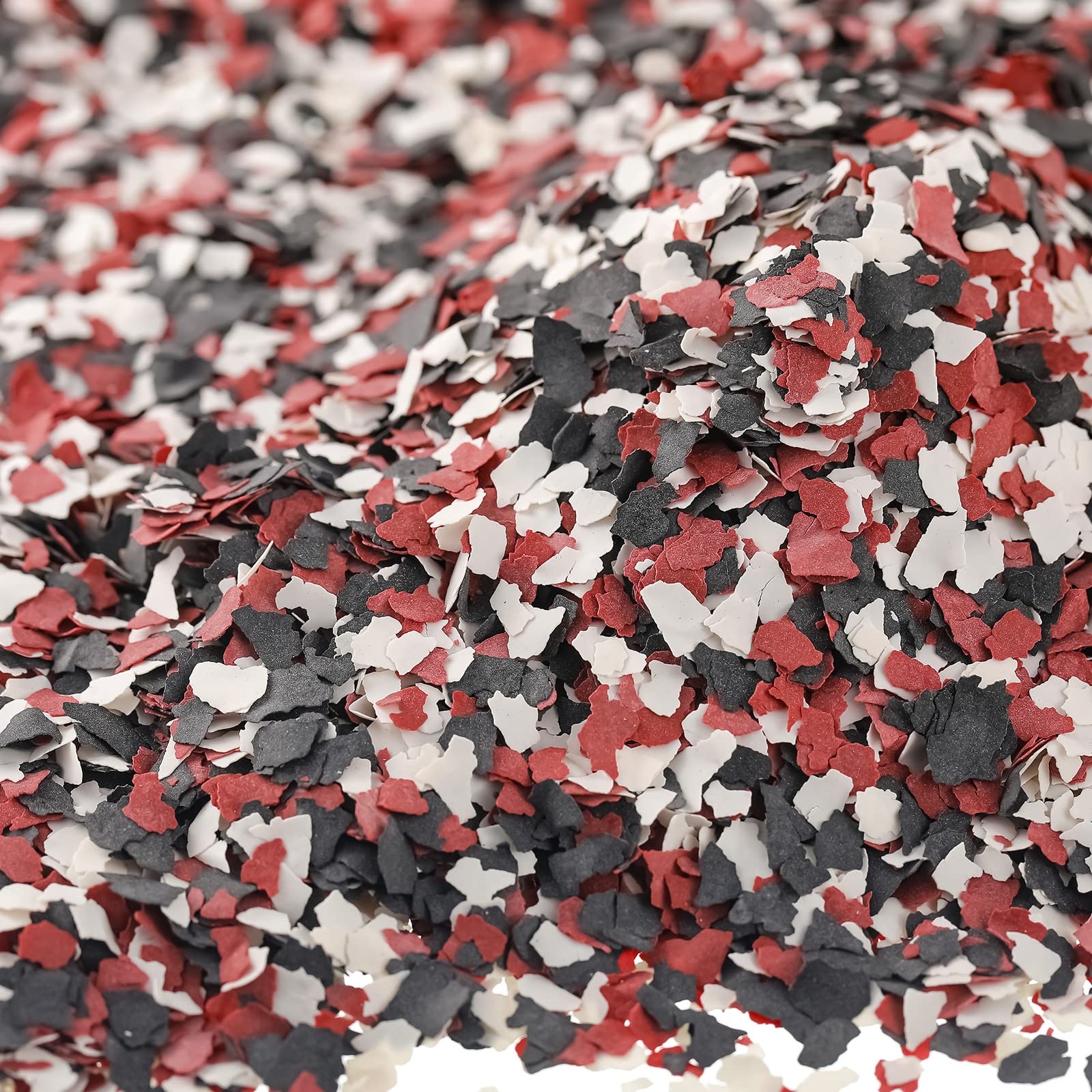 350 G/ 0.77 lb Decorative Color Chips Epoxy Flakes 3-5 mm Blend Concrete Floo…