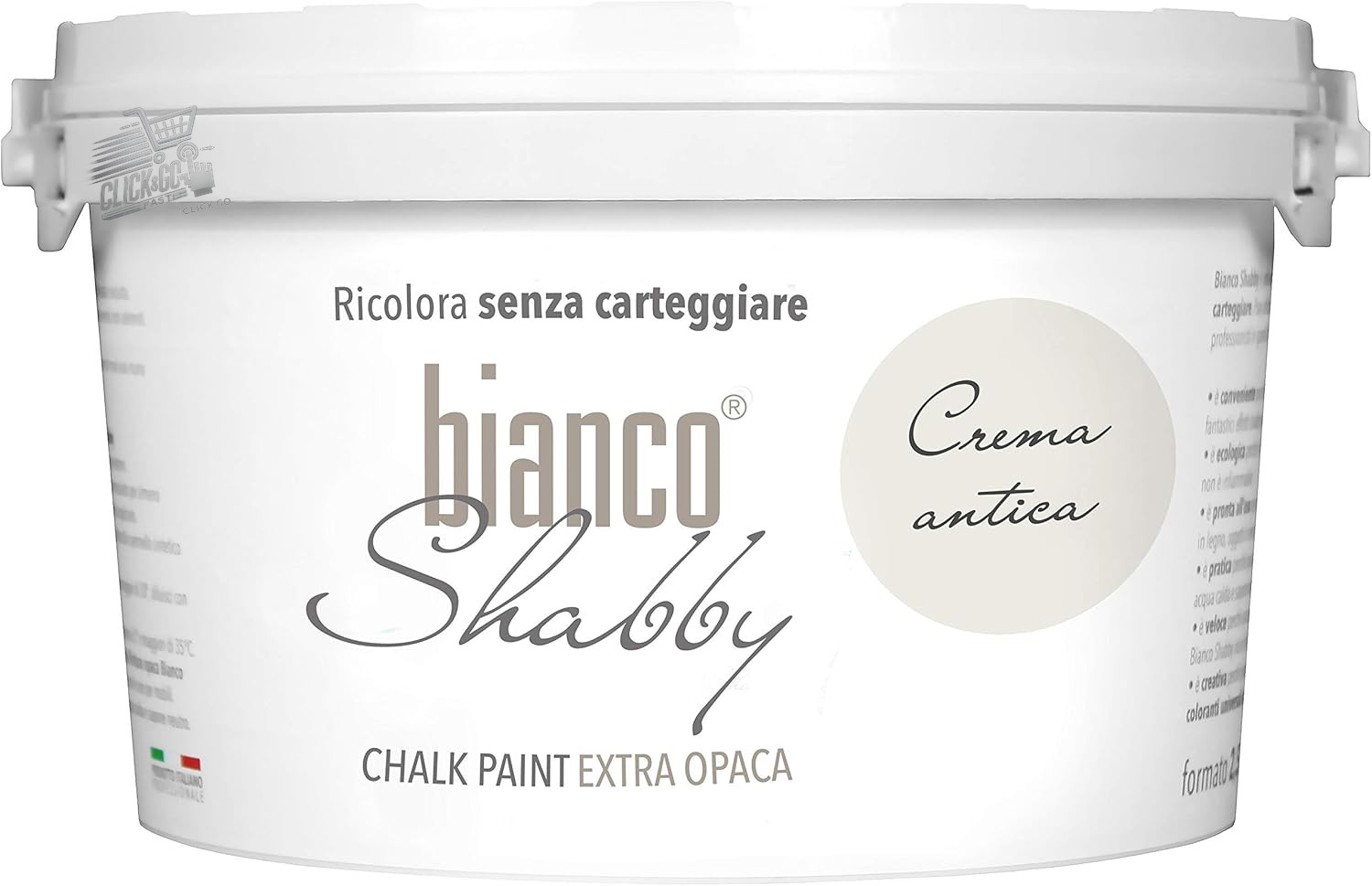 CHALK PAINT Cream Antique Painting Shabby Chic Vintage Extra Matte Furniture Walls 2