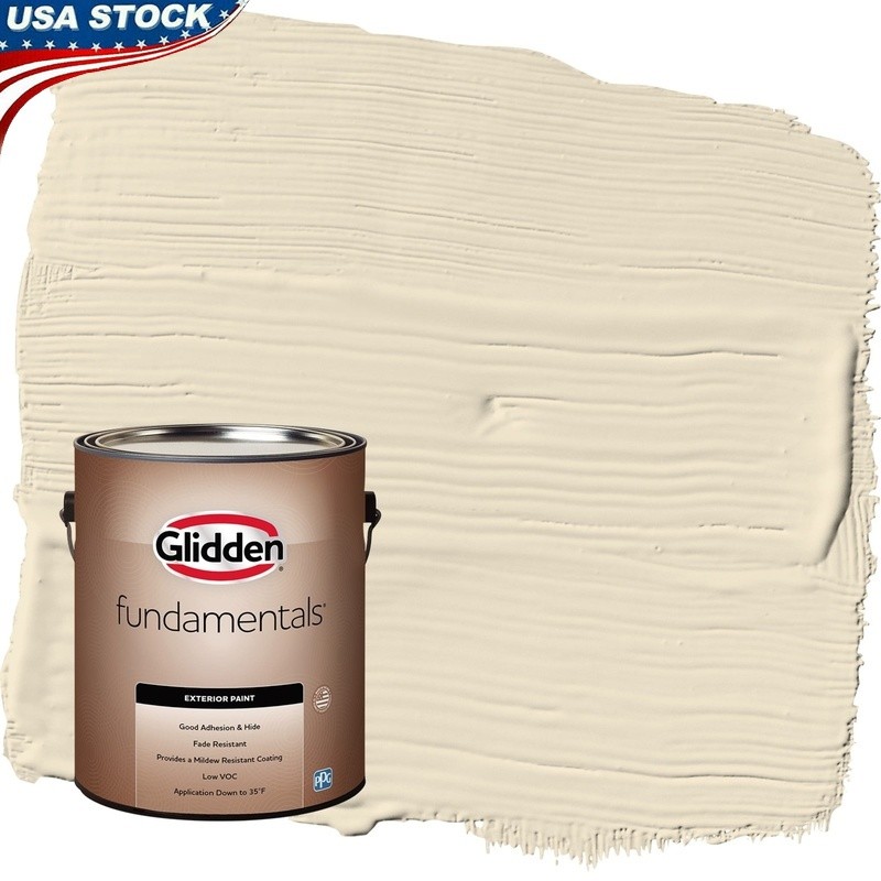 Low VOC Exterior Paint Mildew Resistant Multi-Surface Good Coverage Fast Drying