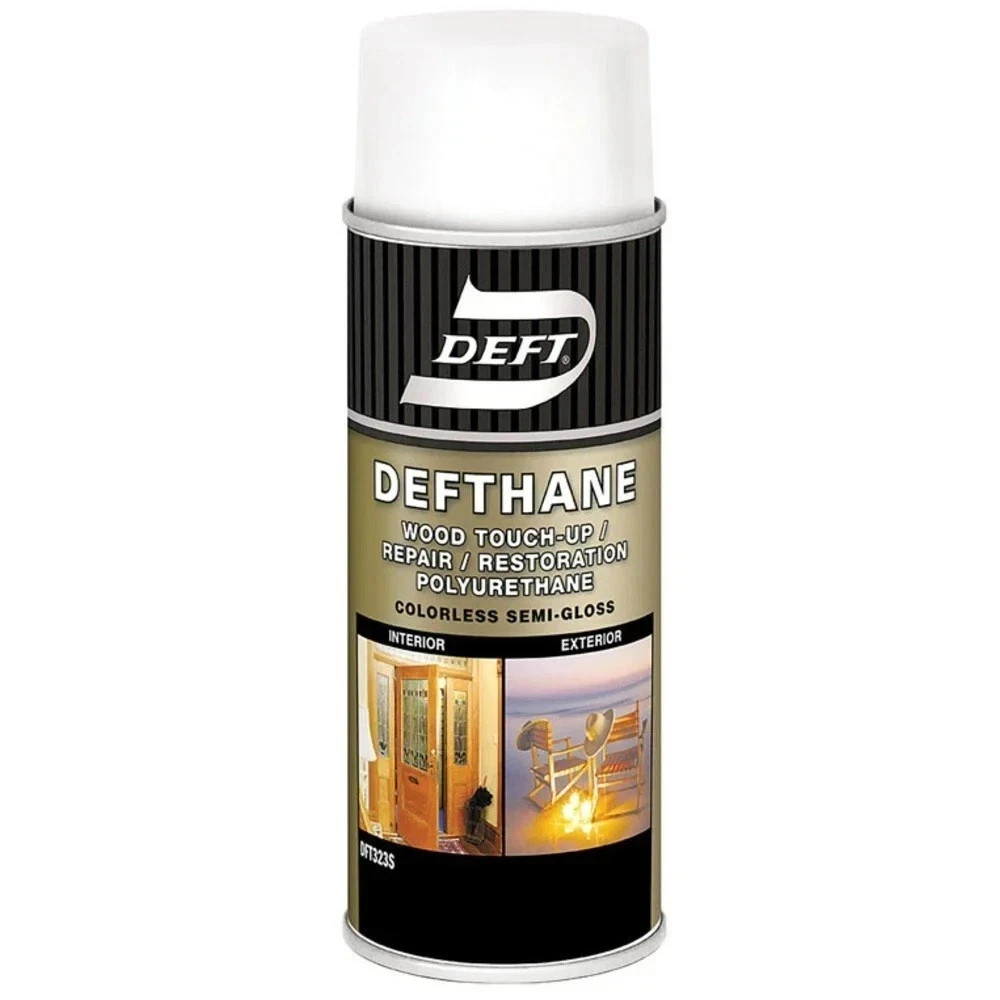 1 PK DEFT DEFTHANE SEMI-GLOSS COLORLESS WOOD TOUCH-UP POLYURETHANE SPRAY 11.5OZ