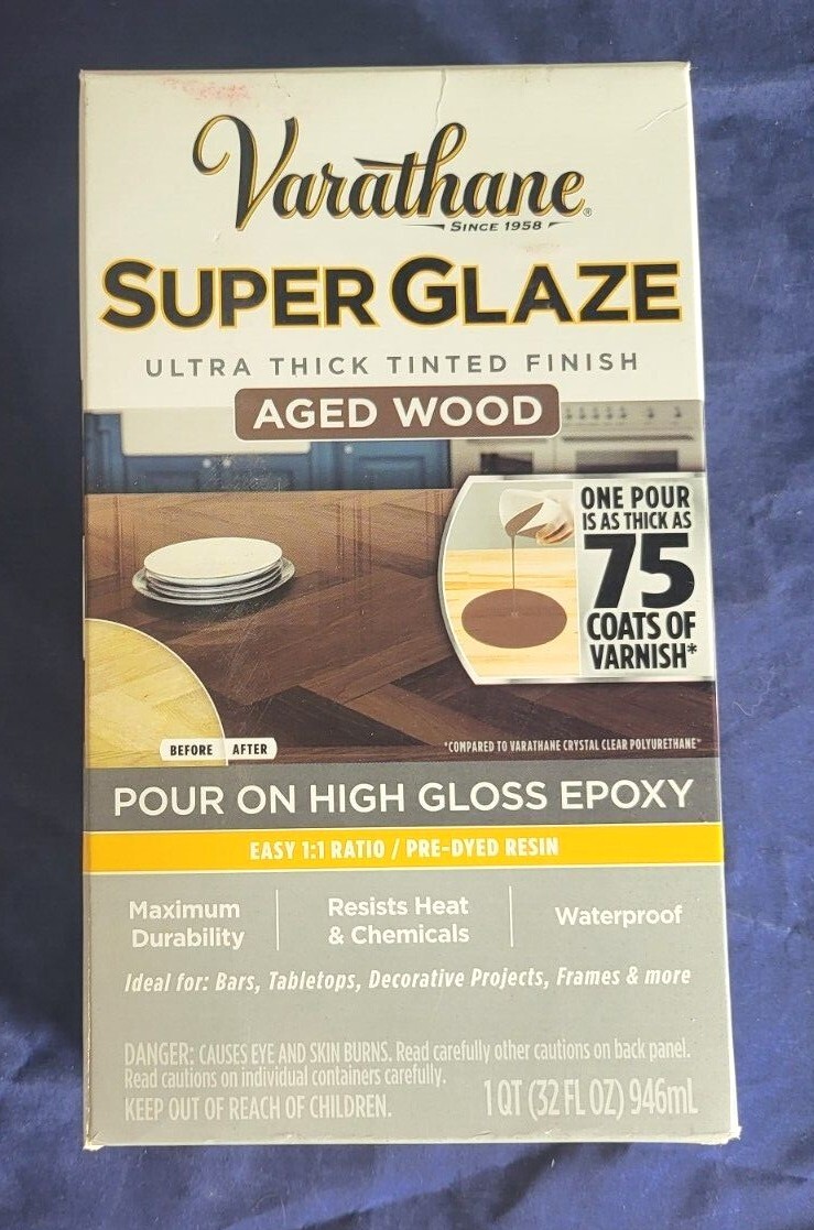Varathane Super Glaze Pour-On High Gloss Epoxy Quart