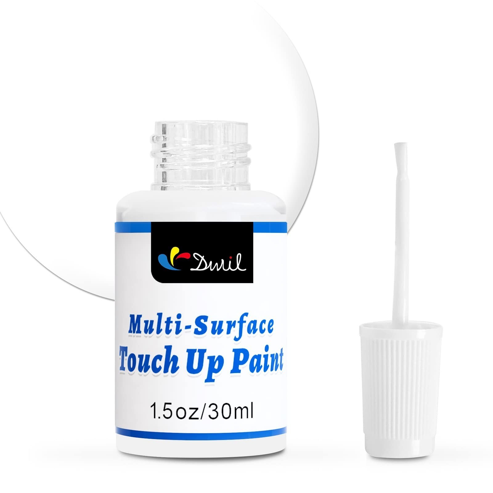 DWIL White Touch Up Paint Pen for Walls, Cabinets, Furniture – 1.5 Fl Oz